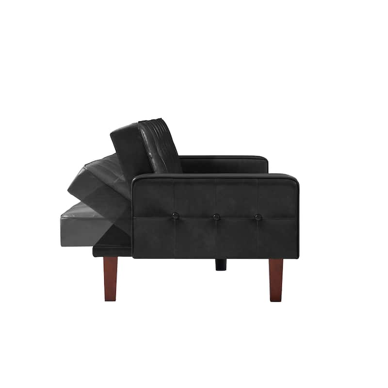 PU Leather Sofa Bed