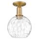 Option Brushed Brass / Clear Water Glass