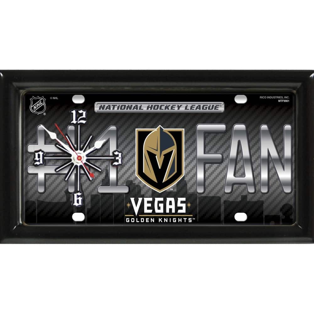 Las Vegas Golden Knights Clock
