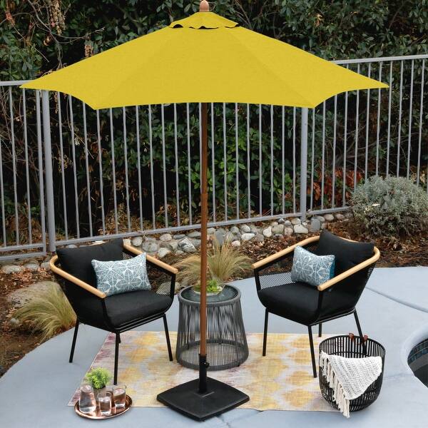 7 patio umbrella canada 7.5 Foot Market Crank Greek Key Outdoor Umbrella- Available in Multiple Colors Designed with style and durability in mind Patio Umbrella Size Guide: Find