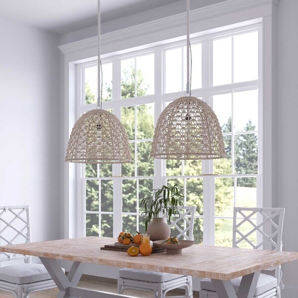 Whitewash pendant light sale