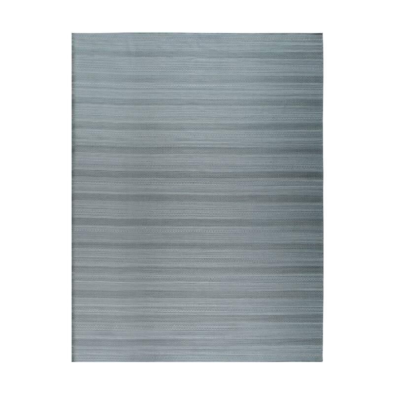 Home Decor EORC Hand-Knotted Wool Ingrain Design Rug, Grey Elegant and Durable Area Rug for Adding Sophistication and Comfort