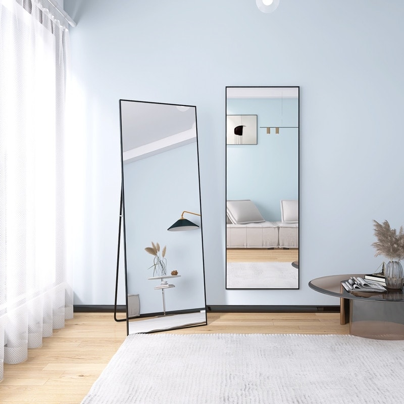 65 x 24 Bedroom Mirror, Very Easy to Move Here and There, Full Length Shatterproof  Mirror, Hanging Standing or Leaning - Bed Bath & Beyond - 37827065