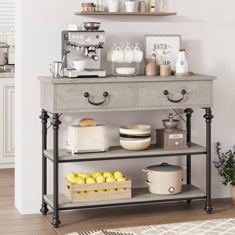 Console Table with Drawers