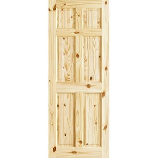 Shop Frameport Ckp Pd S6p 6 2 3x3 Colonial Knotty Pine 36 By 80