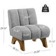 preview thumbnail 49 of 47, Art Leon Set of 2 Comfortable Armless Accent Chair Sectional