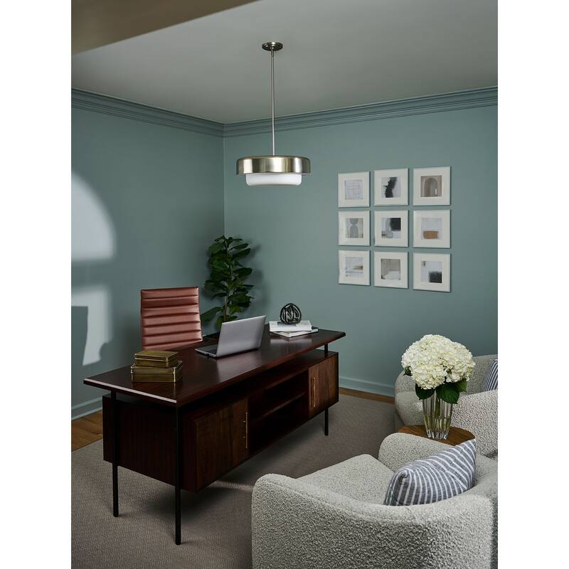 Hunter Station Modern Minimalist Pendant - Mid-Century, Retro, Transitional
