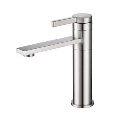 Topcraft Single Handle Stainless Steel Bathroom Sink Faucet