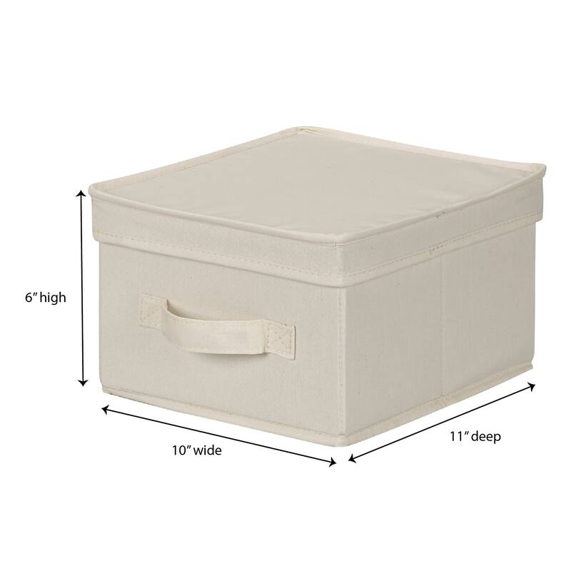 Household Essentials Storage Box with Lid