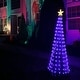 preview thumbnail 3 of 3, Fraser Hill Farm 4-Ft Indoor/Outdoor Prelit Pop Up Tree with Multicolor Fairy Lights and Star Topper