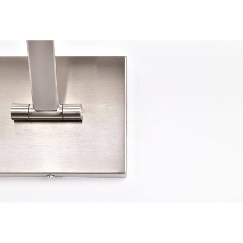 Hazel 1 Foot LED Picture Light 3 CCT Selectable Brushed Nickel Finish Acrylic Lens - Brushed Nickel
