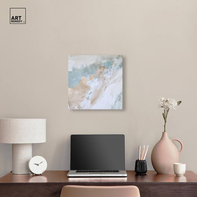 Sandy Mirage Canvas by Art Remedy, Gallery Wrapped