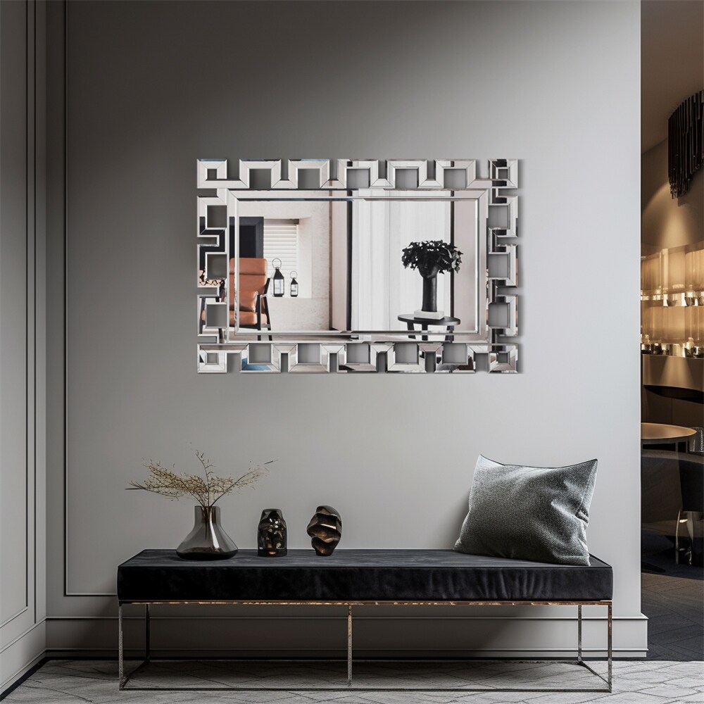 Huge wall shop mirror