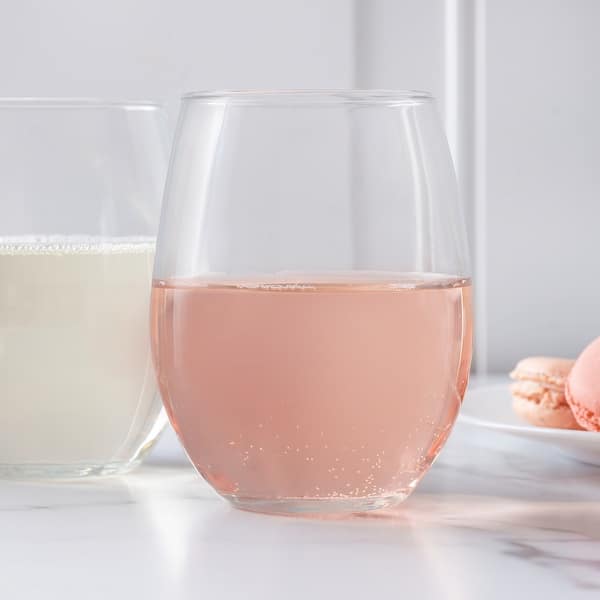Luminarc 15 Ounce Cachet Stemless Wine Glass Set Of 4 On Sale Overstock 22277052