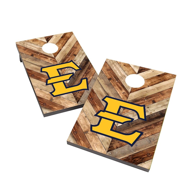 East Tennessee State University Buccaneers 2x4 Cornhole Bag Toss Game