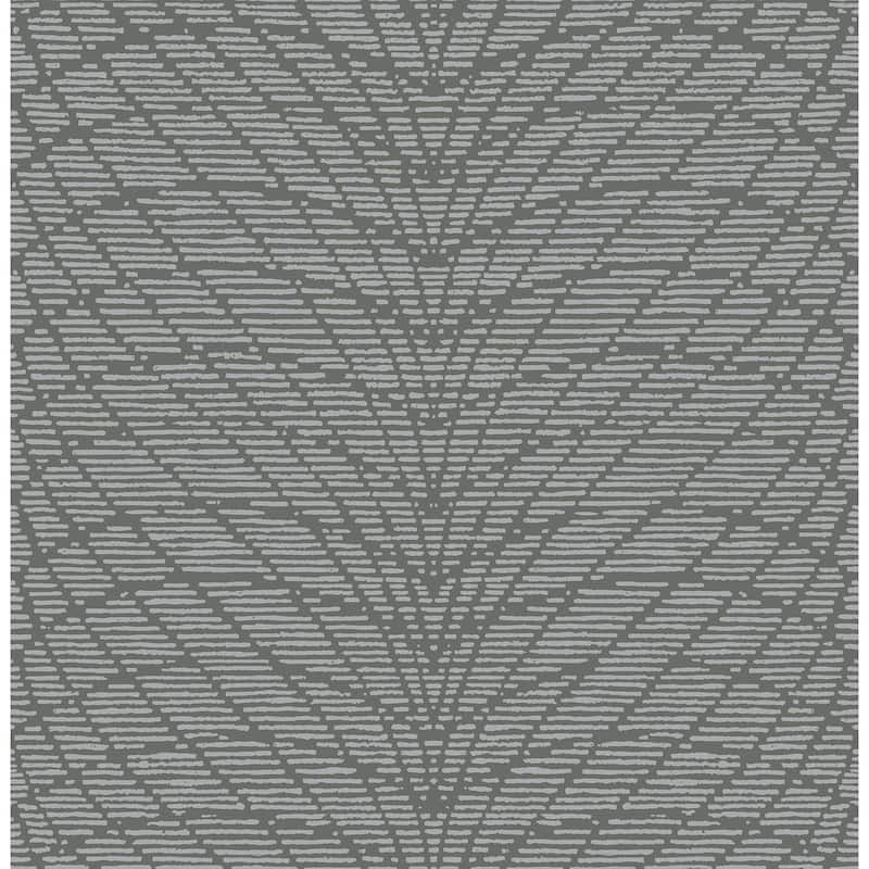 A-Street Prints Aperion Taupe Chevron Wallpaper