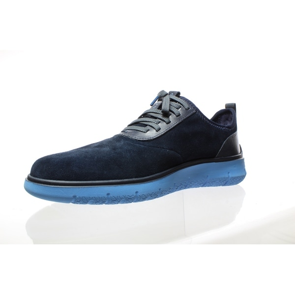 cole haan zerogrand blue suede