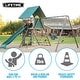 preview thumbnail 4 of 13, Lifetime Big Stuff Swing Set (Earthtone)