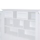 preview thumbnail 13 of 12, Twin Size Platformbed w/ Vertical All-in-One Cabinet & 4 Drawers, Wooden Bedroom Bedfram, No Spring Box Required, Gray