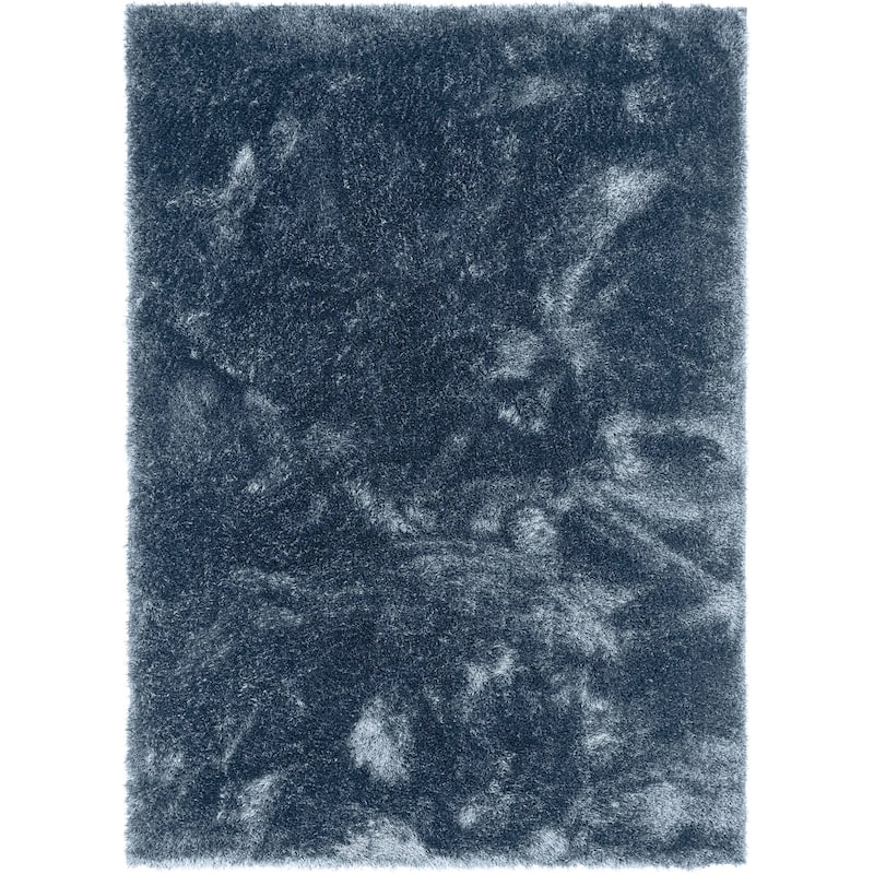 Well Woven Feather Liza Solid Shag Area Rug
