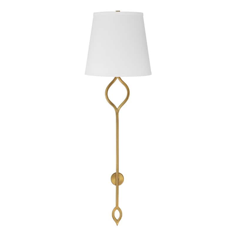 Roxbury 2-Light Wall Sconce - Warm Brass