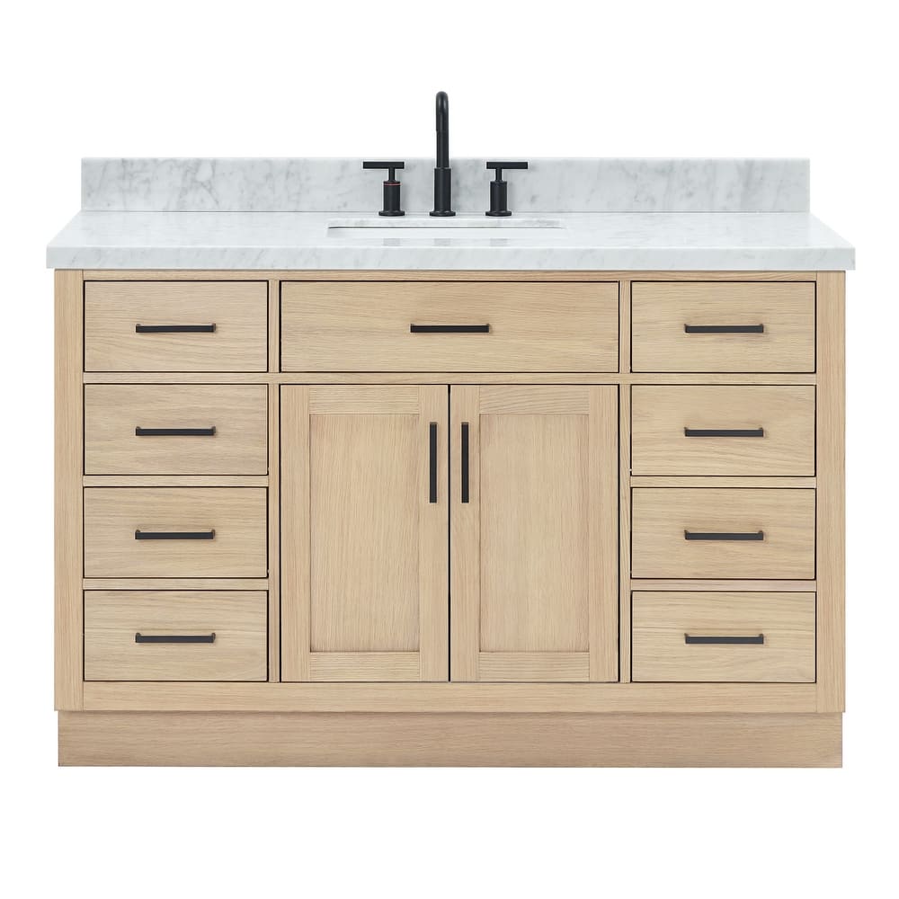 Ariel T055SCWRVO Hepburn 55" Free Standing Single Basin Vanity Set