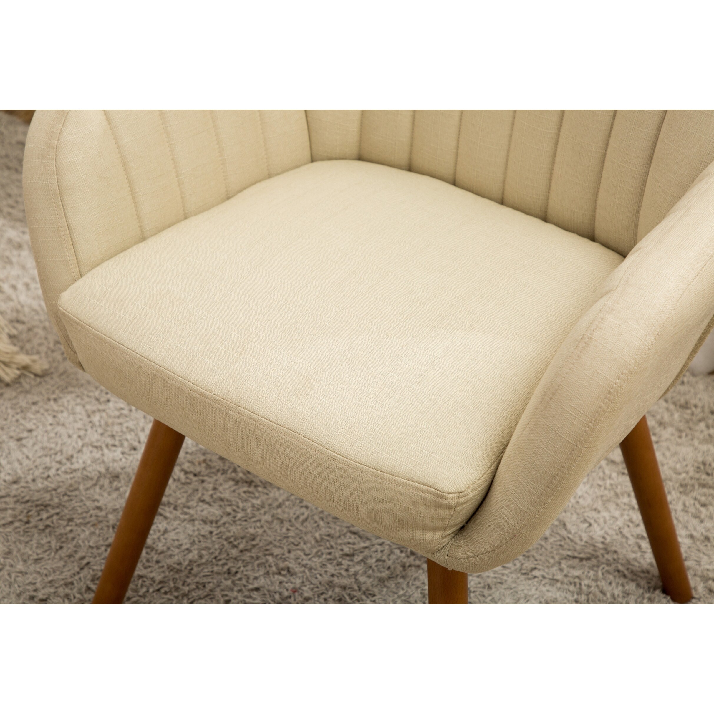 Carson carrington fellingsbro pleated fabric accent chair online