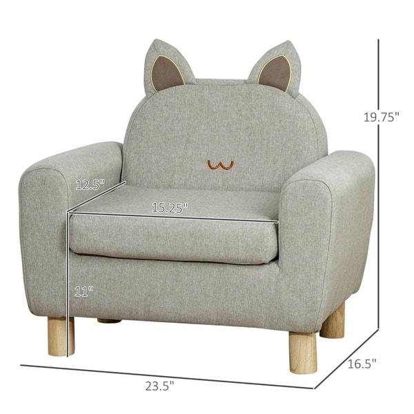 Stylish Seating Kids' Sofa Chair Seats That Blend Fun with Function - 24" L x 16.5" W x 20.75" H