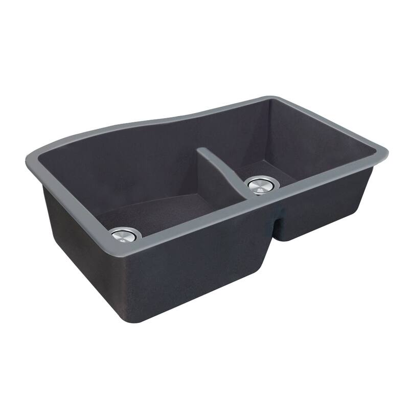 Transolid Aversa SilQ Granite 32-inch Undermount Kitchen Sink
