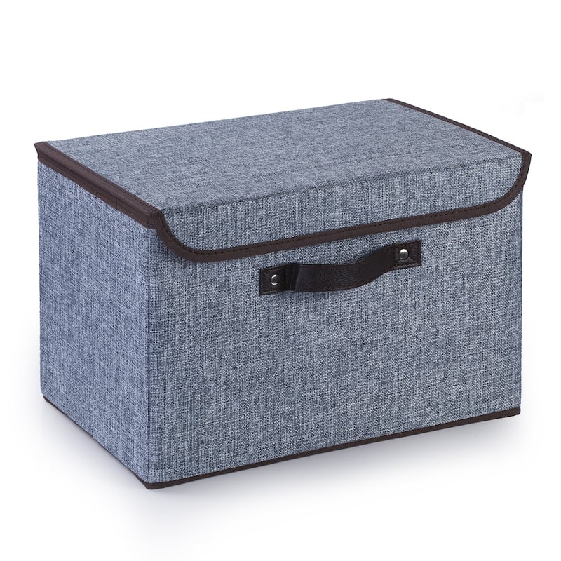 Enova Home Collapsible Storage Bins with Cover