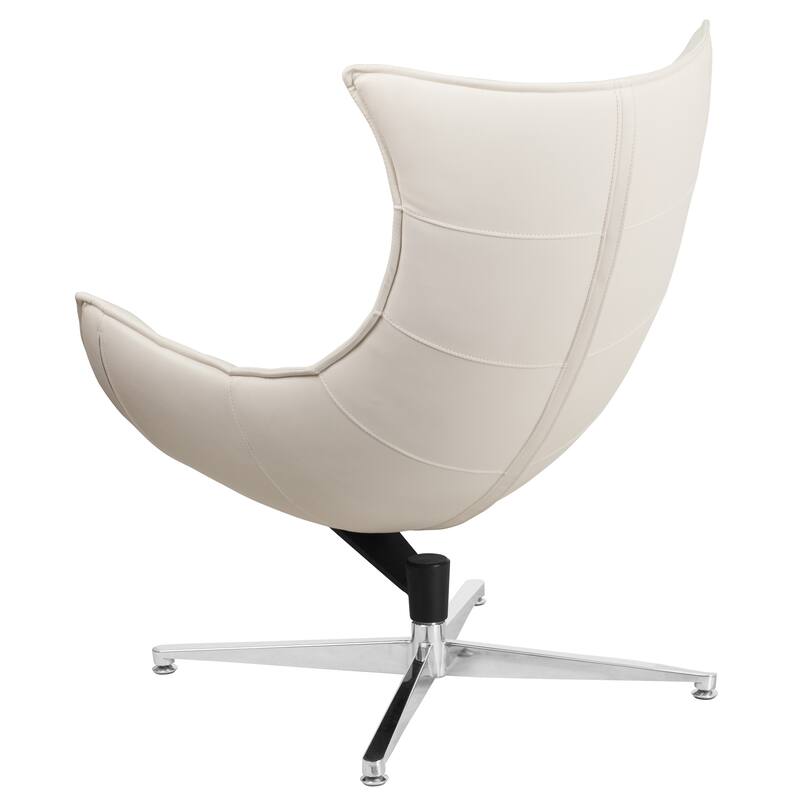 Home Office Swivel Cocoon Chair - Living Room Accent Chair
