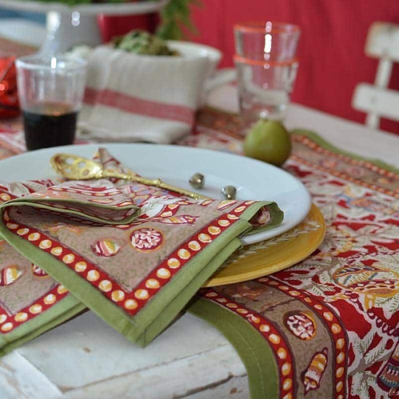 Couleur Nature Noel Table Runner