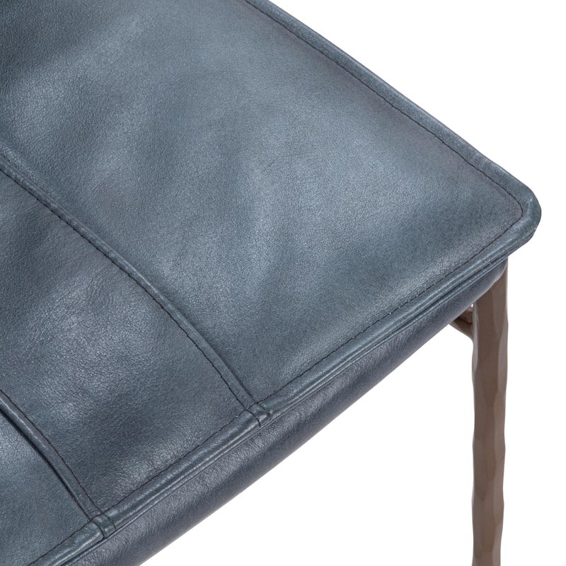 Classic Home Tuscan Genuine Leather Dining Chair (Set of 2)