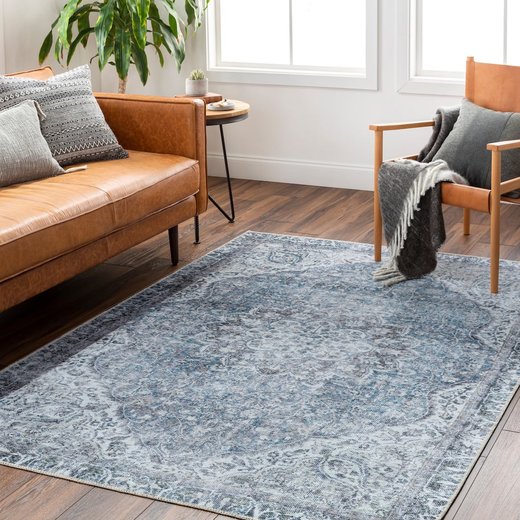 Livabliss Chaganti Updated Traditional Washable Area Rug
