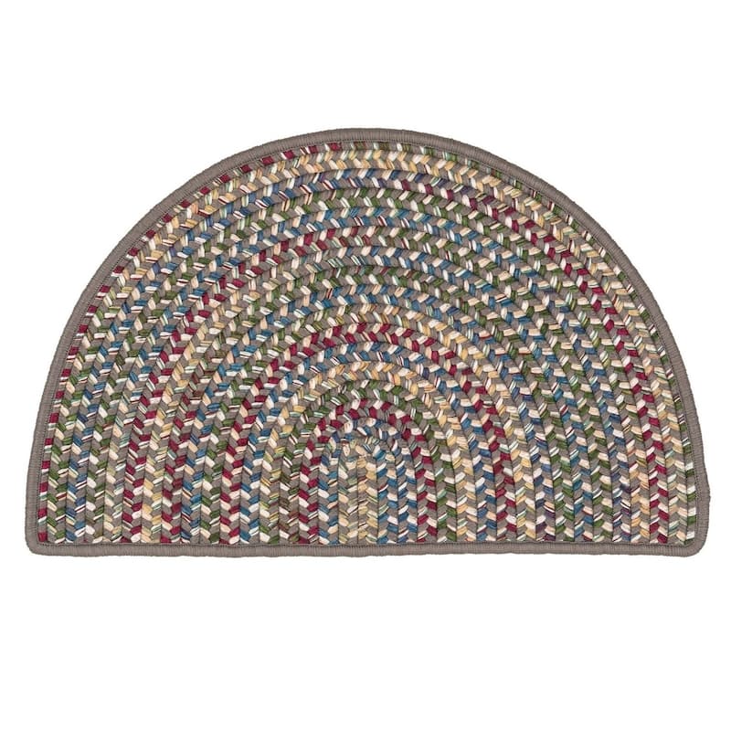 Colonial Mills Worley Slice Rustic Braided Hearth Rug - Overstock ...