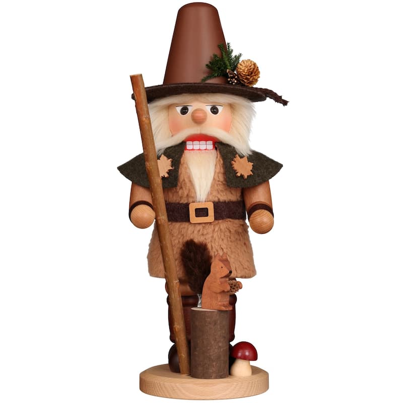 16.75" Christian Ulbricht Woodsman Christmas Nutcracker