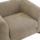 preview thumbnail 44 of 53, Tina Modern Upholstered Boucle Arm Club Chair by Christopher Knight Home