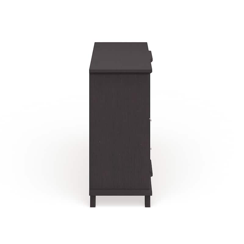 Furniture of America Zula Contemporary Brown 47-inch 4-shelf Dining Buffet