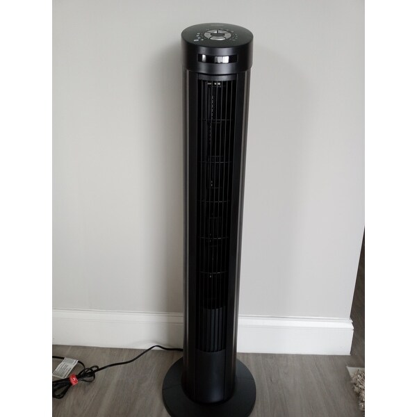 Seville Classics UltraSlimline 40 in Oscillating Tower Fan - Bed Bath u0026  Beyond - 11929725
