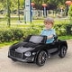 preview thumbnail 10 of 16, Aosom Licensed Bentley EXP12 Kids Electric Car with Parent Remote Control, 12V Ride on Car with Butterfly Doors 5-7 Years - Black