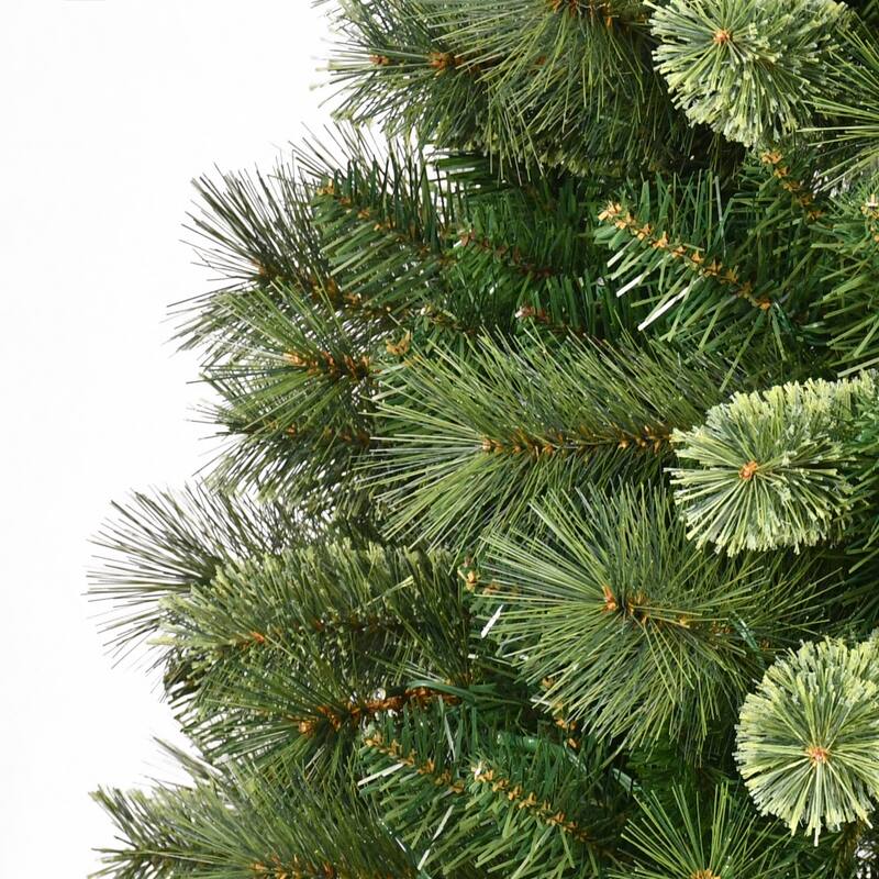 Puleo International 4.5' Pre-Lit Artificial Teton Pine Tree with 200 LED Lights