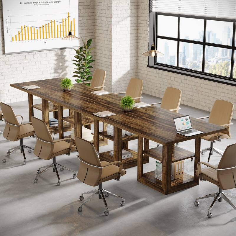 31.5-inch Square Conference Table for 4 People