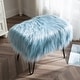 preview thumbnail 49 of 81, Mongolian Fauxfur Ottoman