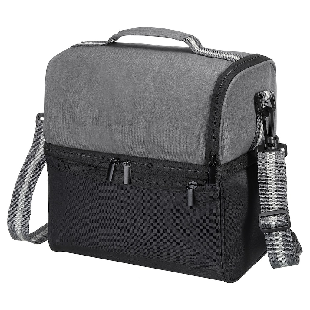 Insulated Lunch Bag, Lunch Tote Bag, 10.63"x7.09"x9.84"