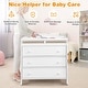 preview thumbnail 7 of 34, Costway 3 Drawer Baby Changing Table Infant Diaper Changing Station - See Details