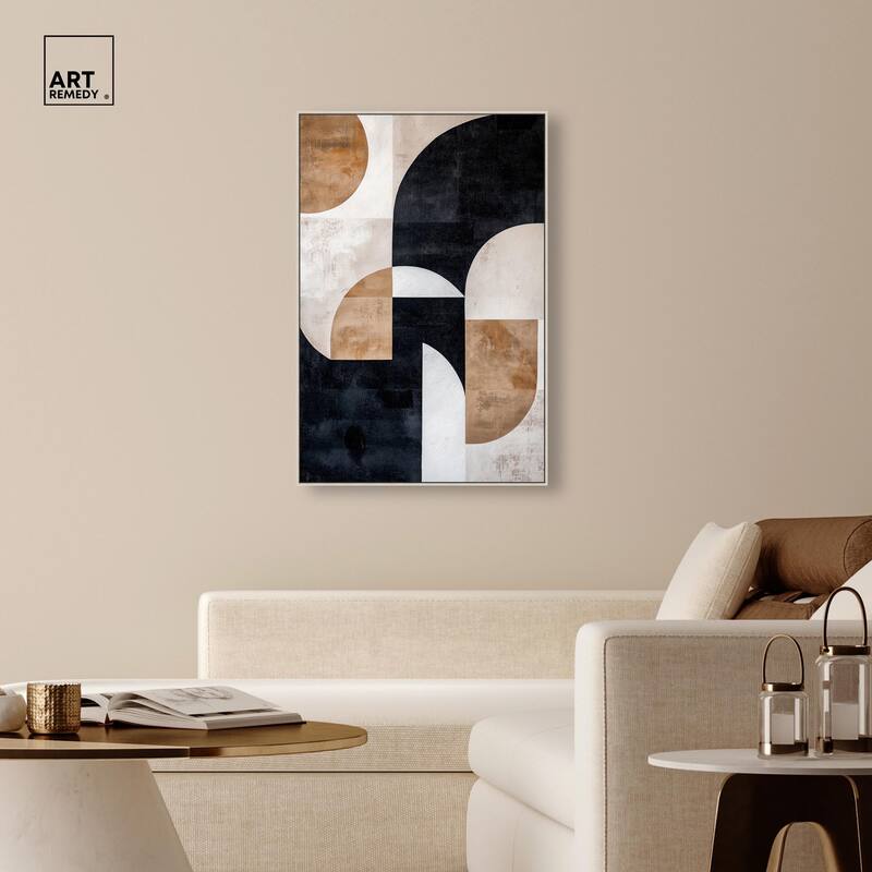 Arching Forms II Canvas by Art Remedy