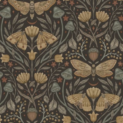 Chesapeake Mystic Moth Black Forest Magic Wallpaper
