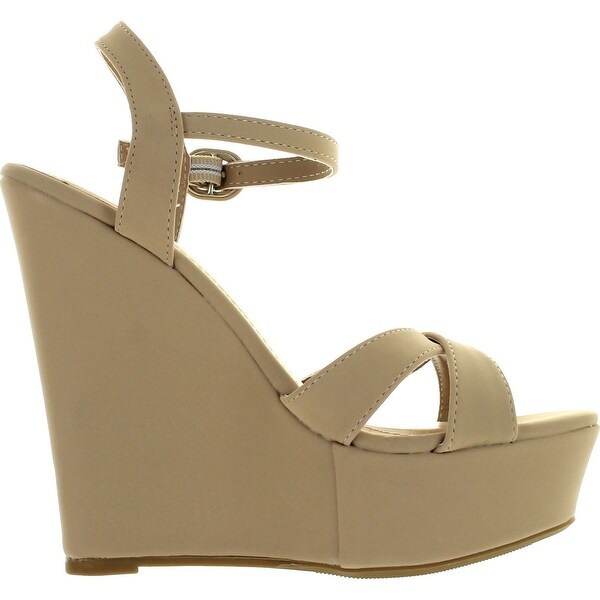 bamboo wedge sandals