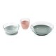 preview thumbnail 5 of 6, BEABA Glass Meal Set Eucalyptus