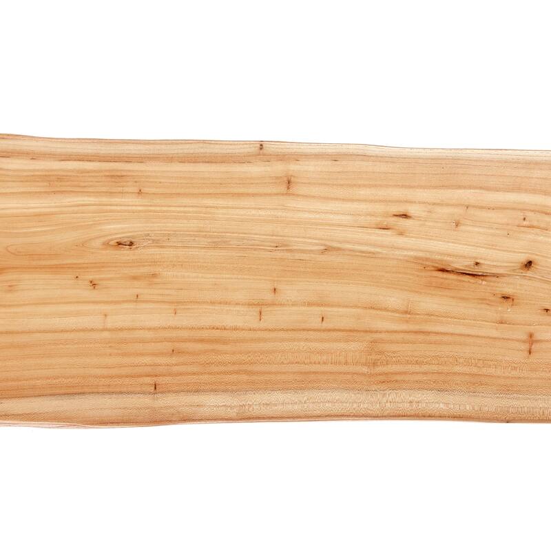 Live Edge Rustic Solid Wood Bench Dining Bench